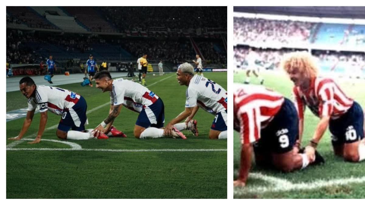 Triste coincidencia: Junior festeja gol como el equipo que integró Jorge Bolaño, y justo se conoce su muerte