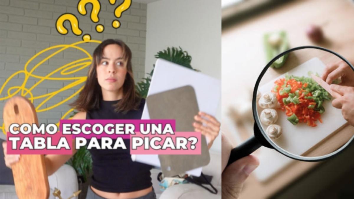 ¿Es mejor una tabla para picar de madera, plástico, vidrio o acero? Experta revela cómo usarlas y limpiarlas bien