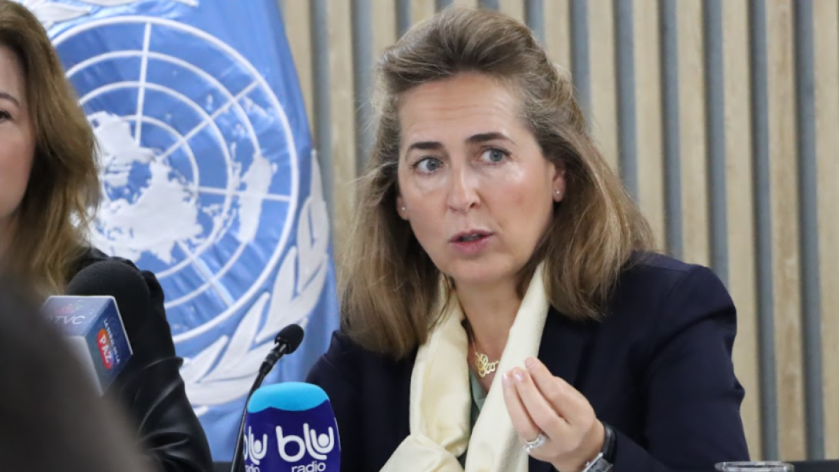 Sara Ferrer, representante del Pnud en Colombia, habla sobre la paridad de género en la política