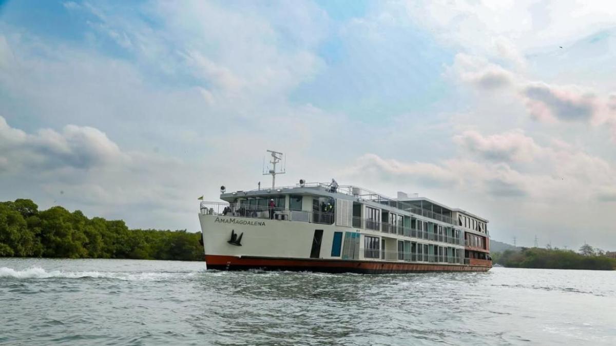 El Banco (Magdalena) no podrá recibir el lujoso crucero AmaMagdalena: ¿cuáles son las razones?