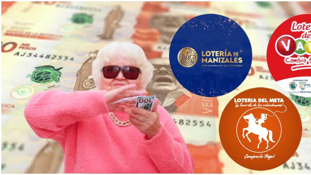 Lotería de Manizales, Lotería del Valle y Lotería del Meta resultados del último sorteo del 9 de abril