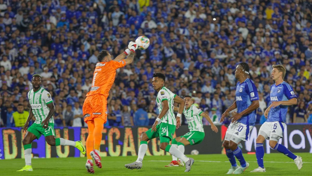 Millonarios y Nacional se conformaron con un empate sin goles, pocas emociones y trabajo para los médicos