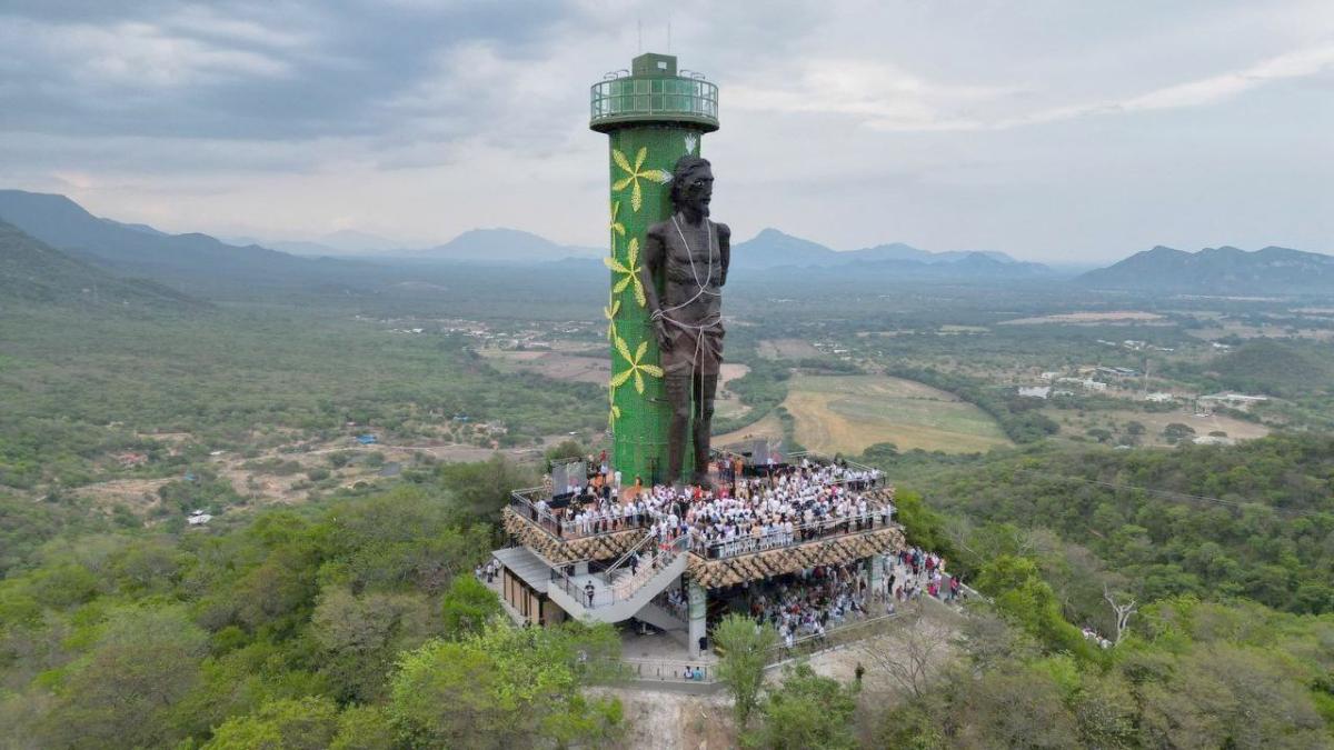 Hombre sufrió una descarga eléctrica durante un recorrido al mirador ‘Santo Ecce Homo’ de Valledupar