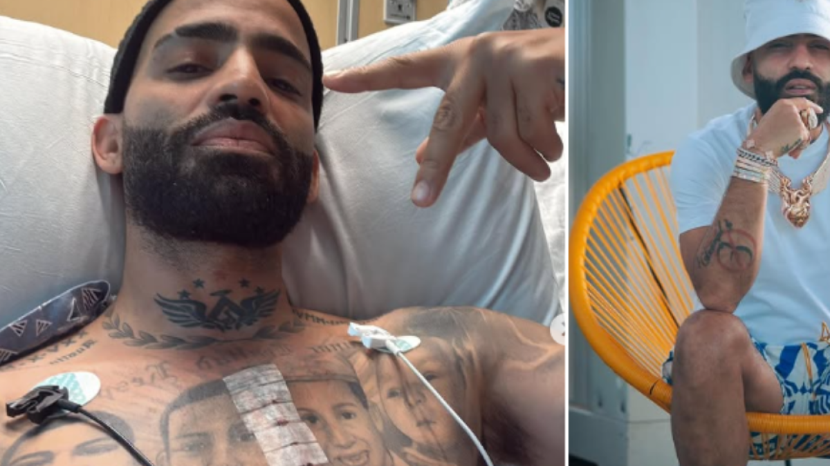 Arcángel reveló, con impactantes fotos, que se sometió a delicada cirugía: ‘Tengo un corazón enfermo y malherido’
