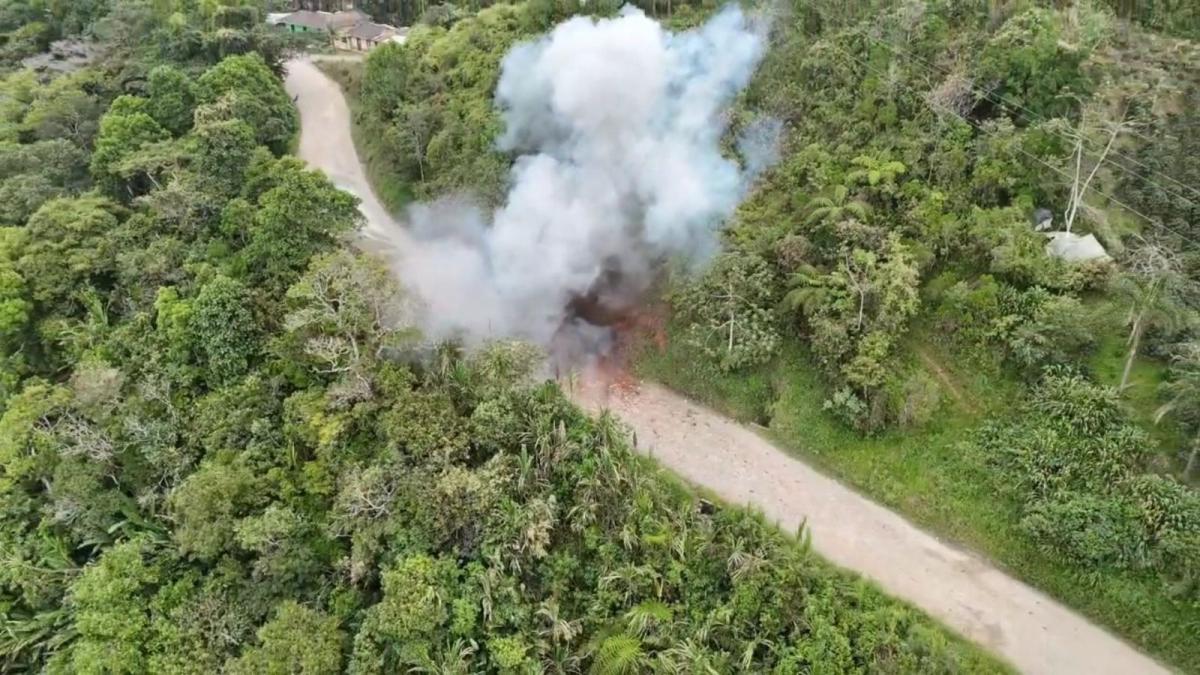 Otros atentados con explosivos en el Valle y en el Cauca que pudieron terminar en tragedia: así fueron frustrados