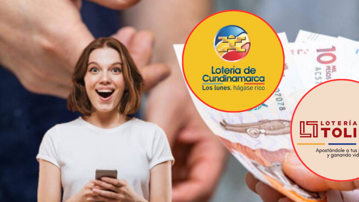 Resultados del último sorteo de la Lotería de Cundinamarca y Lotería del Tolima de hoy lunes 21 de abril de 2025