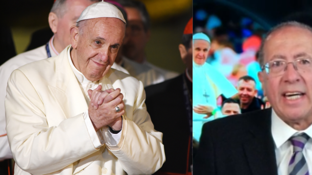 Video | Reconocido periodista español rompió en llanto al dar la noticia de la muerte del papa Francisco en vivo