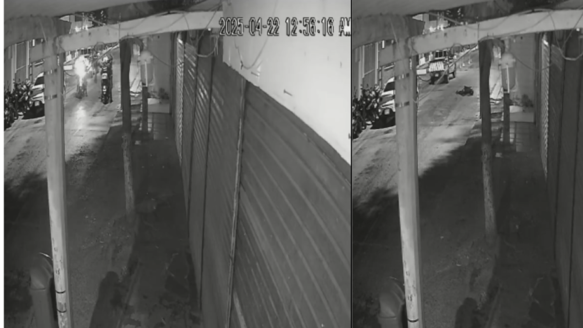 Video del momento cuando hombres armados desatan balacera en inmediaciones de estación de Policía en Santa Marta