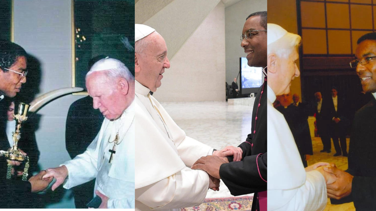 Sirvió a tres papas, pero con Francisco vivió un milagro: relatos del monseñor sucreño que llegó al Vaticano
