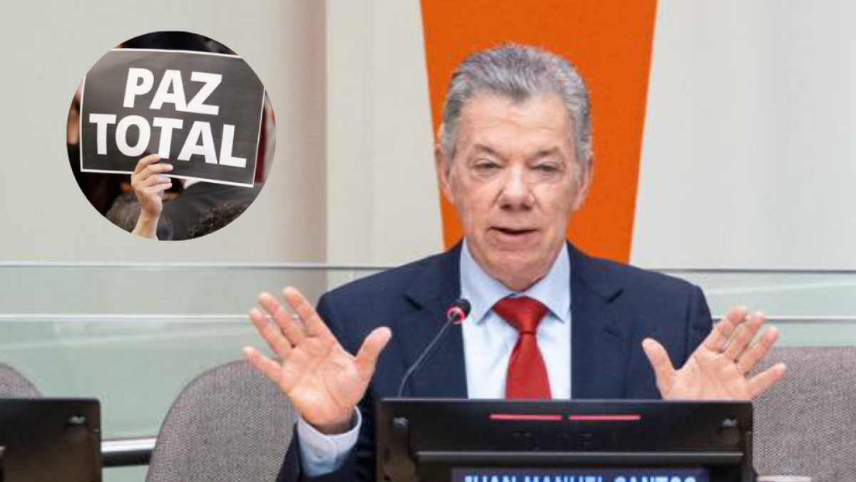 Expresidente Santos aseguró que la 'paz total estuvo mal concebida ' y habló sobre la relación con Estados Unidos