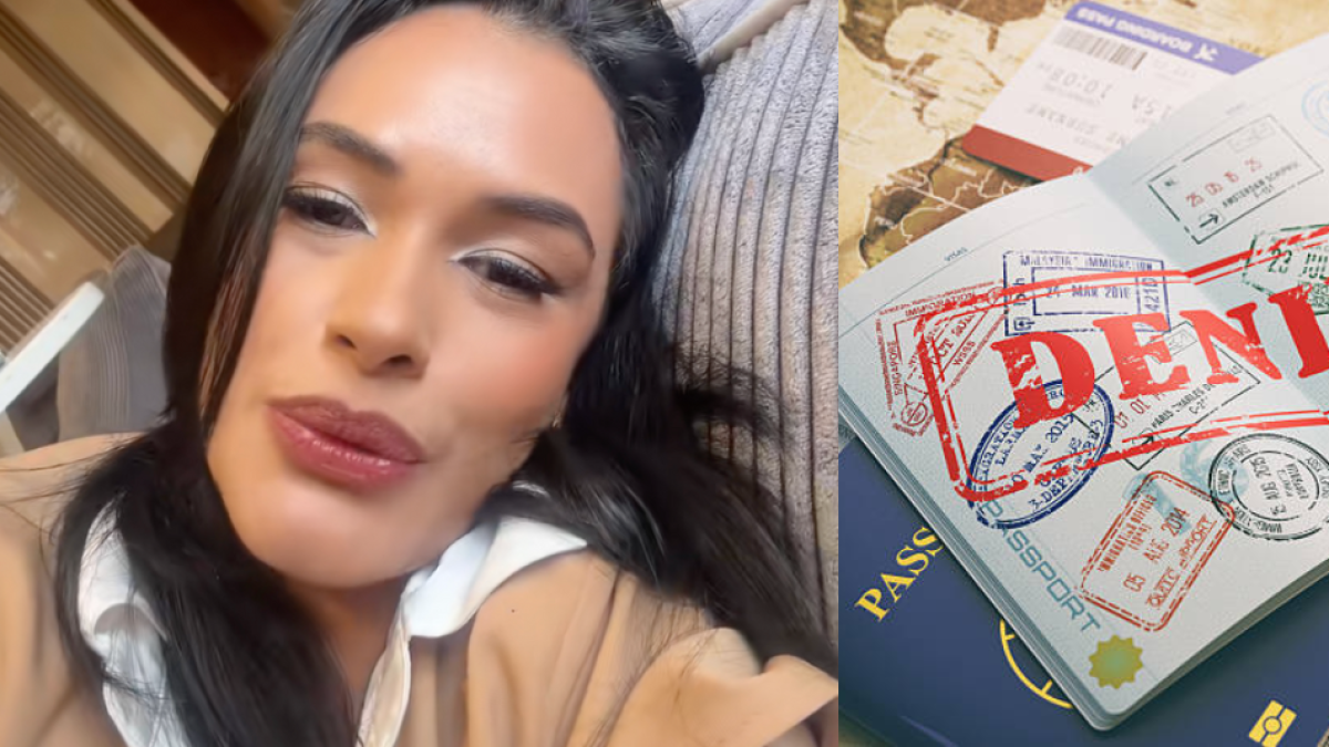 Colombiana cuenta que le negaron la visa de turista pese a que está casada con un estadounidense: ‘No sé por qué’