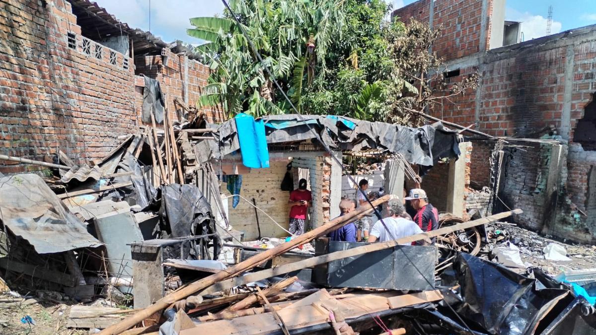 Emergencia en Zarzal por explosión de una polvorería: siete personas resultaron heridas