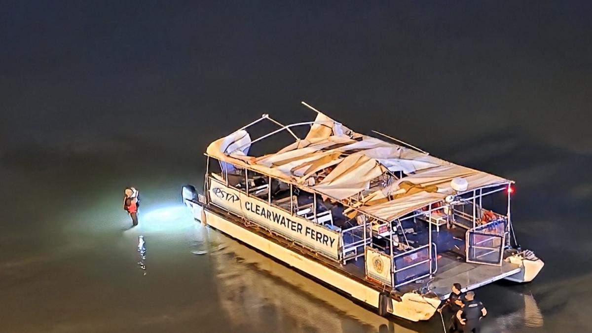 Video captó momento exacto del choque de embarcación contra un ferry, en Florida, Estados Unidos: se dio a la fuga