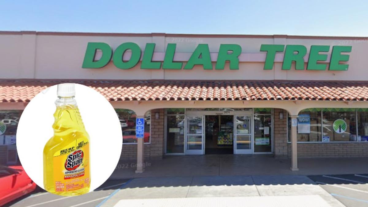 Dollar Tree vende a solo 1,25 dólares este limpiador multiusos: huele delicioso