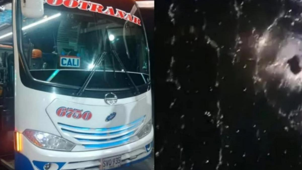 Buscan a los asaltantes de bus de pasajeros en la vía Panamericana: dispararon al vehículo y amenazaron a conductor