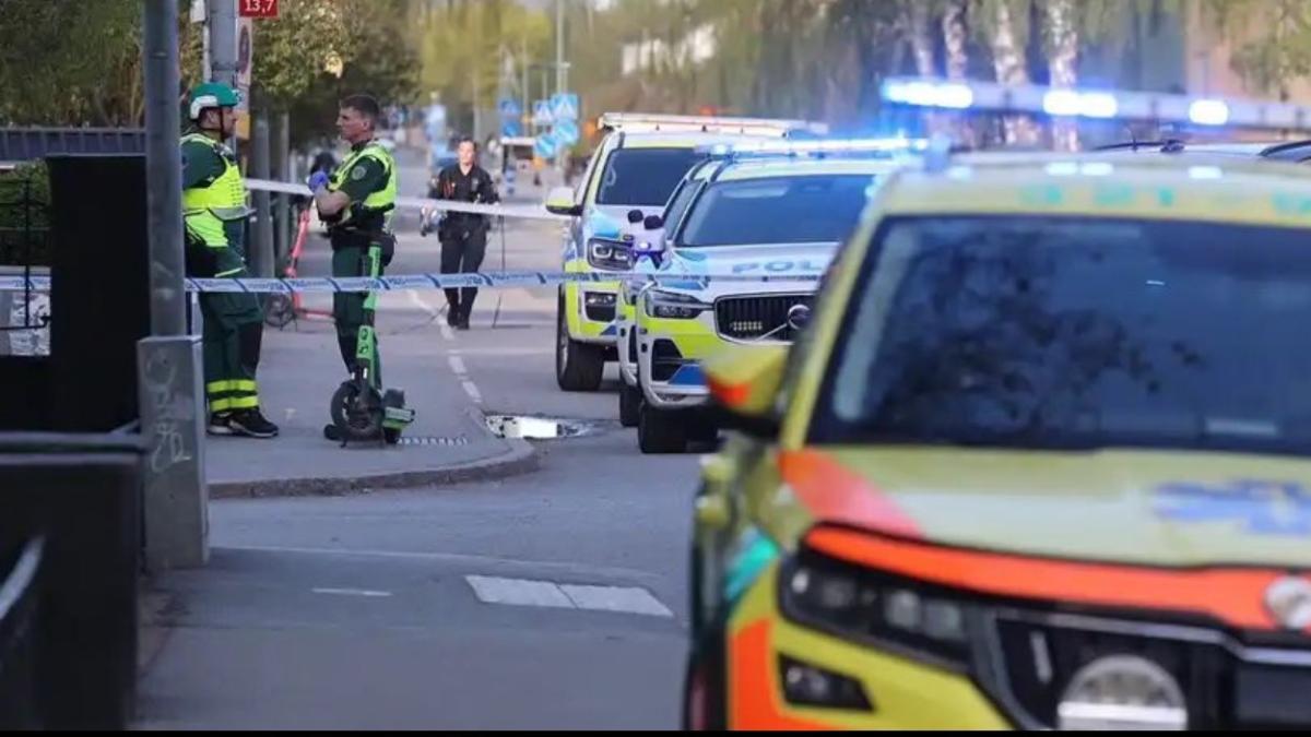 Reportan tres heridos en un tiroteo en el centro de Uppsala, en Suecia