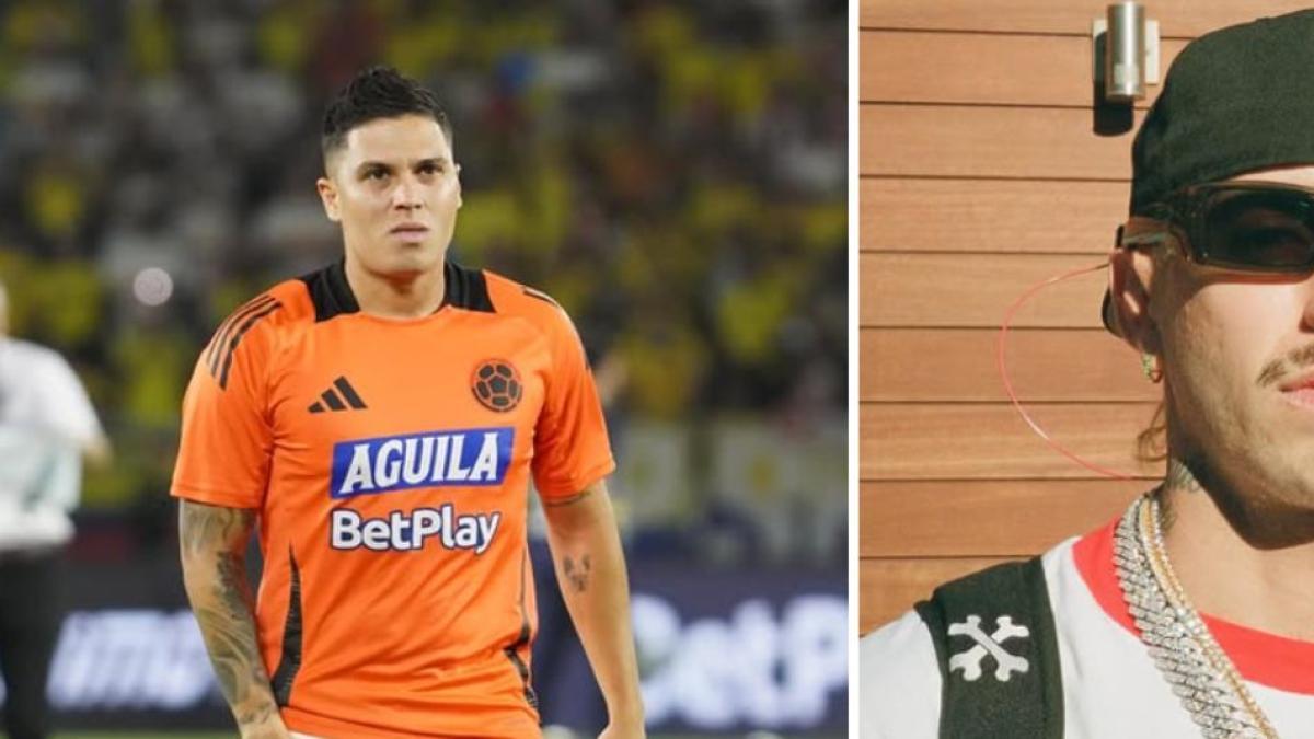 Jugador de la Selección Colombia sorprende a Feid con lujoso regalo: ‘Para estrenar cada 8 días’