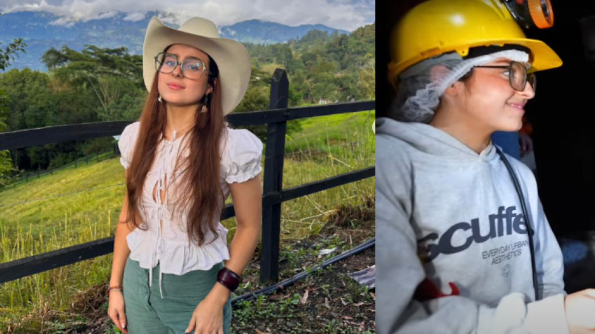 La ‘influencer’ española Roro Bueno estuvo visitando la Catedral de Sal de Zipaquirá en Colombia