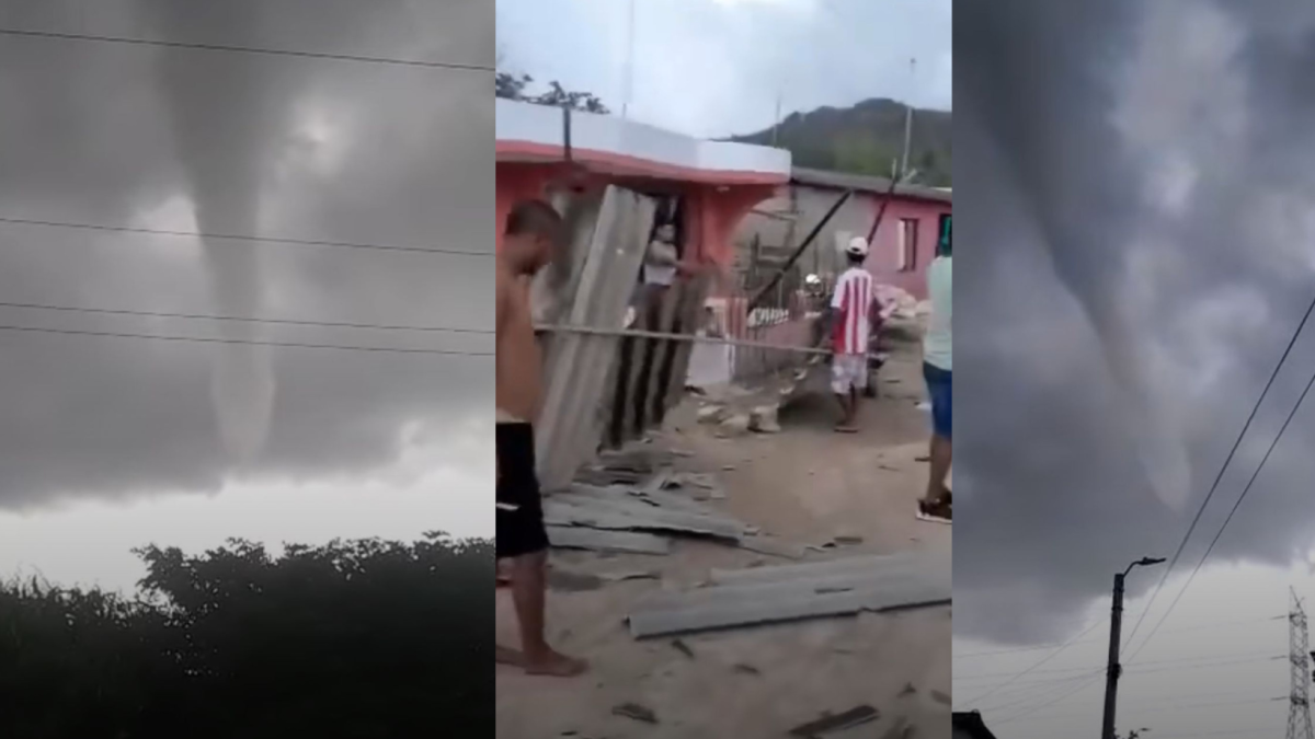 Atlántico: Tromba marina causa estragos en Arroyo de Piedra y deja más de 30 viviendas afectadas