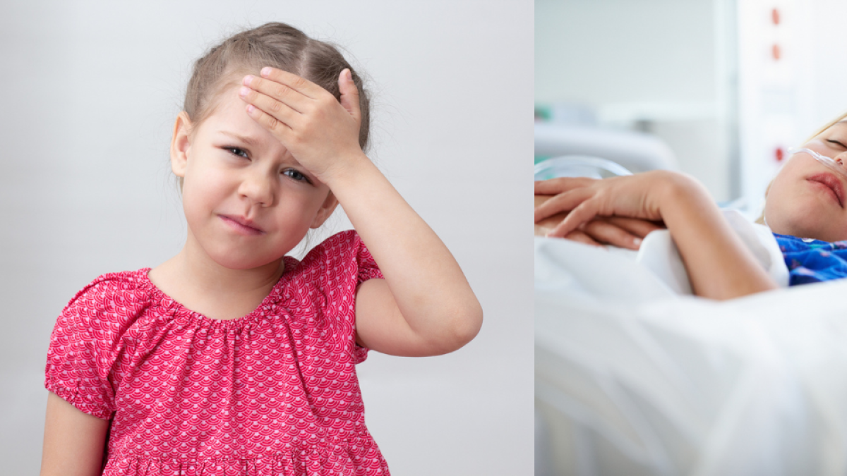 Niña de cinco años fue diagnosticada con tumor cerebral luego de experimentar fuertes dolores al estornudar