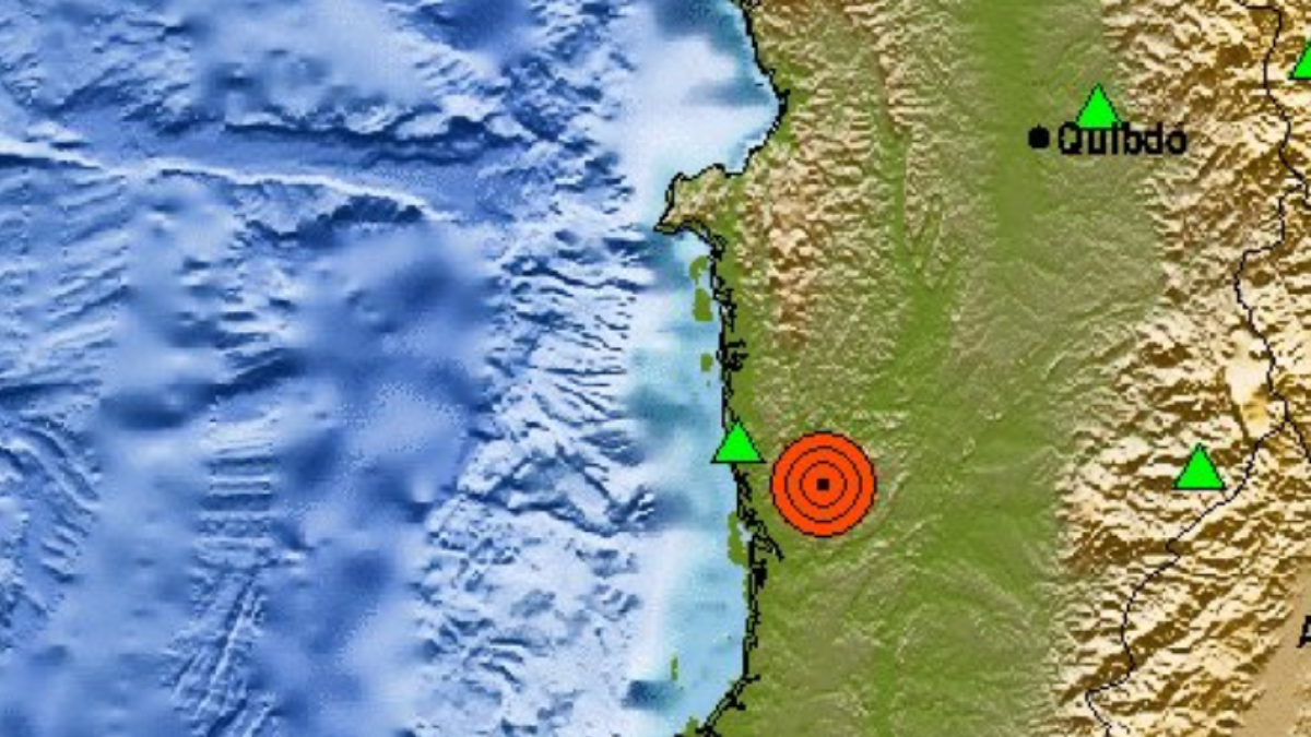 Temblor en Colombia hoy 4 de mayo: sismo superficial en el departamento de Chocó; epicentro y detalles