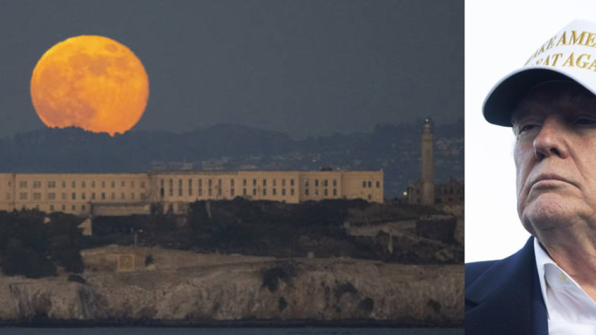 Donald Trump ordena reabrir la prisión de Alcatraz, la antigua cárcel militar de Estados Unidos ubicada en una isla