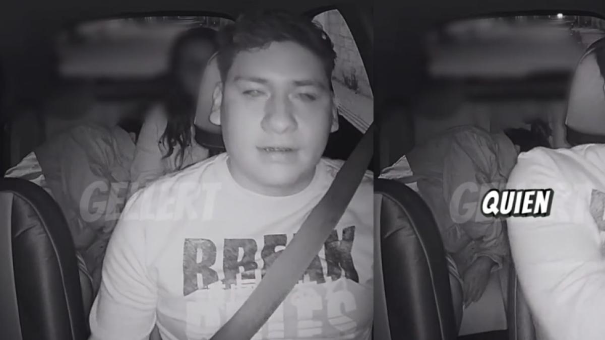 Conductor grabó el momento en el que mujer quería abandonar a su amiga en el carro: ‘Voy a llamar a la policía’
