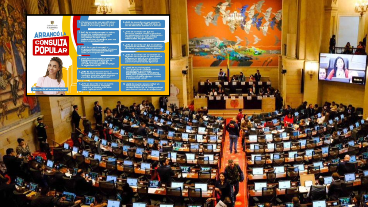 Los proyectos clave que deben debatirse en el Congreso y que podrían quedar a un lado por la consulta