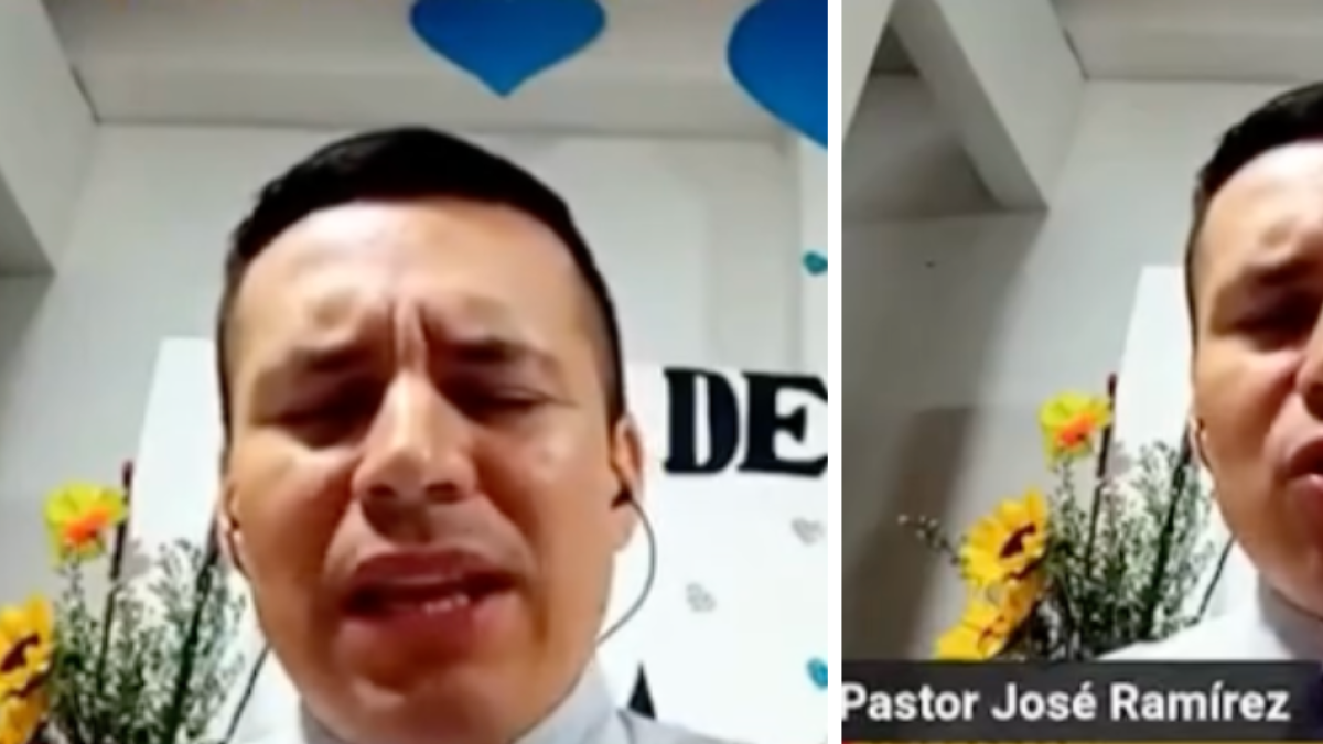Así predicaba el pastor José Ramírez, capturado por abusar de su hijastra en Chinchiná: 'Jesucristo perdona'