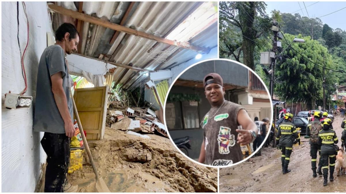 Joven murió cuando intentó salvarle la vida a su familia en medio de una avalancha provocada por lluvias en Itagüí