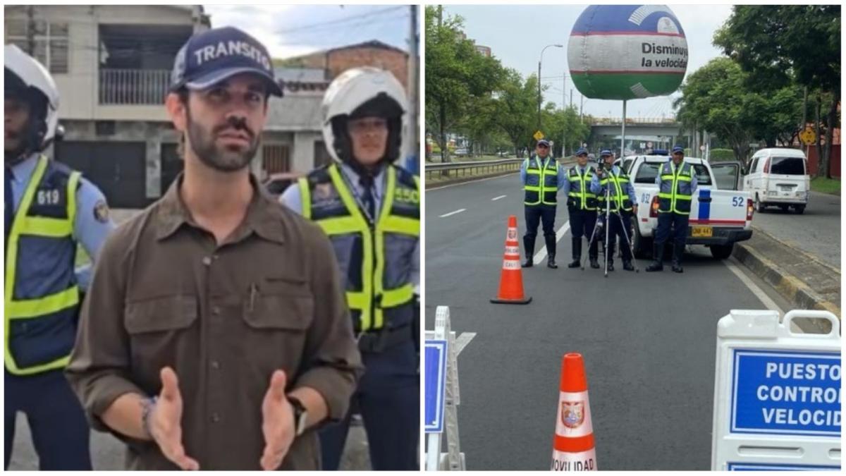 Motociclista atropelló a secretario de Movilidad de Cali en operativo de control, el funcionario está hospitalizado