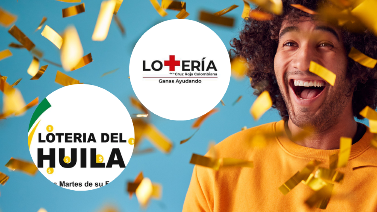 Lotería de la cruz roja y el Huila, resultados del martes 6 de mayo