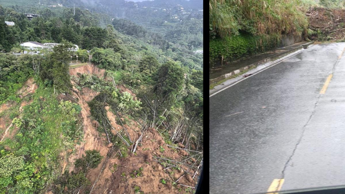 El gigantesco deslizamiento de tierra que taponó una vía en exclusiva zona de Medellín