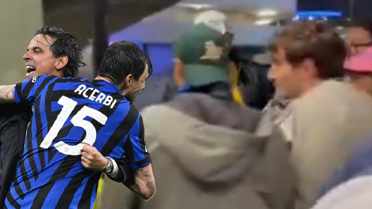Hinchas del Inter se fueron del estadio tras el 2-3 del Barça, intentaron volver y no los dejaron entrar: video