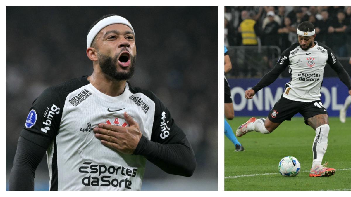 Corinthians vs. América: video del golazo de Depay y el empate de Navarro, en partido en la Copa Sudamericana