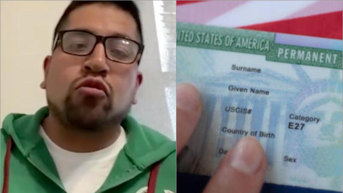 Le mostró su green card a ICE y aún así lo detuvieron (sin orden): 'Es falsa', le dijeron