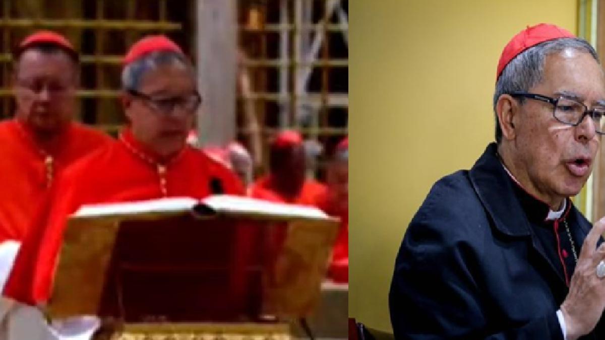 Las primeras palabras de juramento del único cardenal colombiano participando en el cónclave para elección del Papa