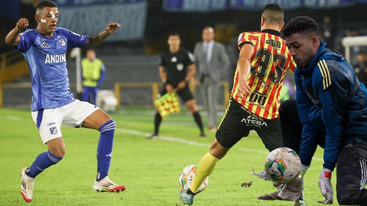 Álvaro Montero sacó un juego más con el arco en cero y se acerca a un récord histórico del fútbol colombiano