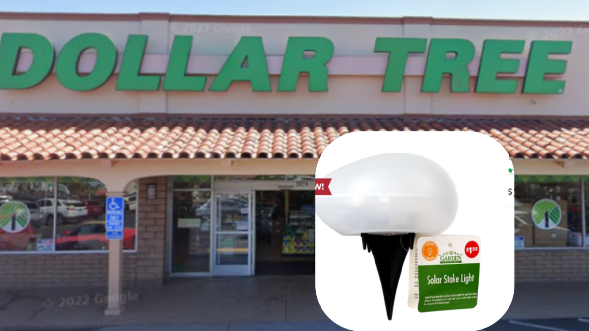Esta lámpara está recién llegada a Dollar Tree y la venden a solo 1 dólar