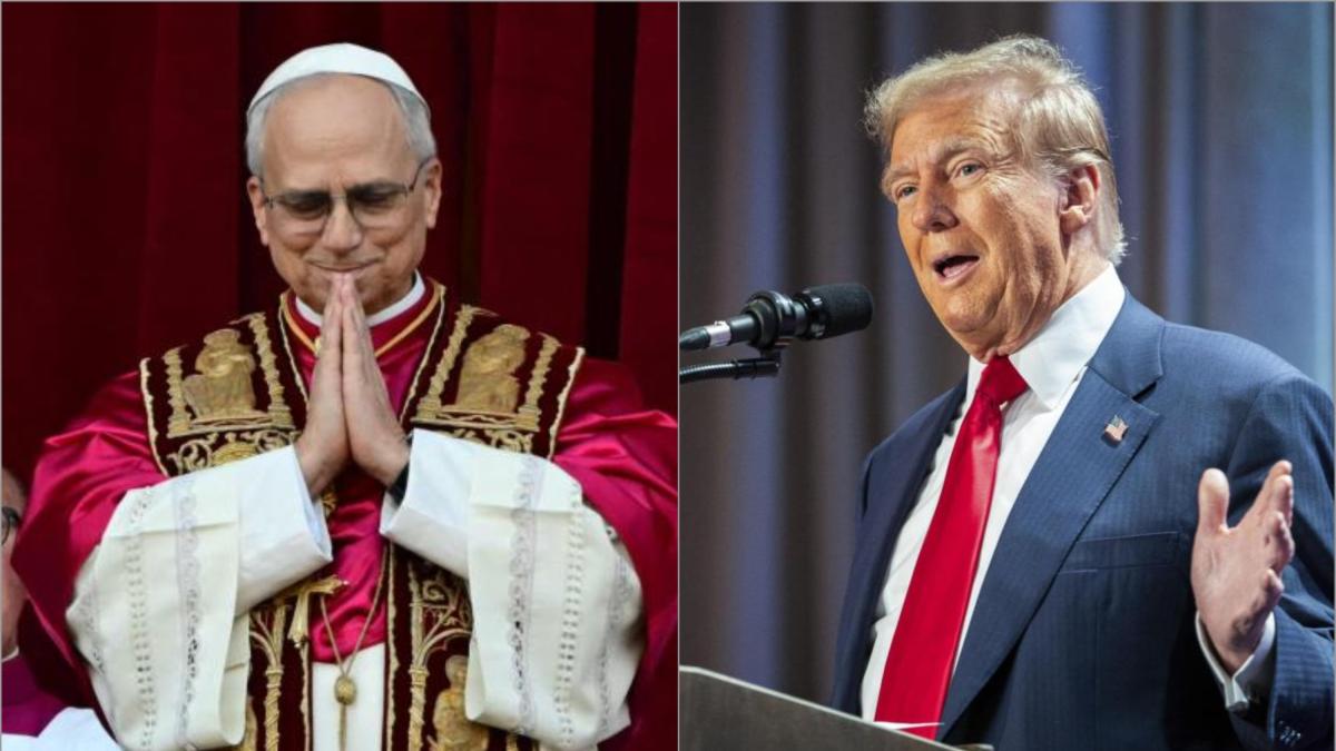 ¿Una predicción para León XIV? El día que Donald Trump bromeó con ser el Papa