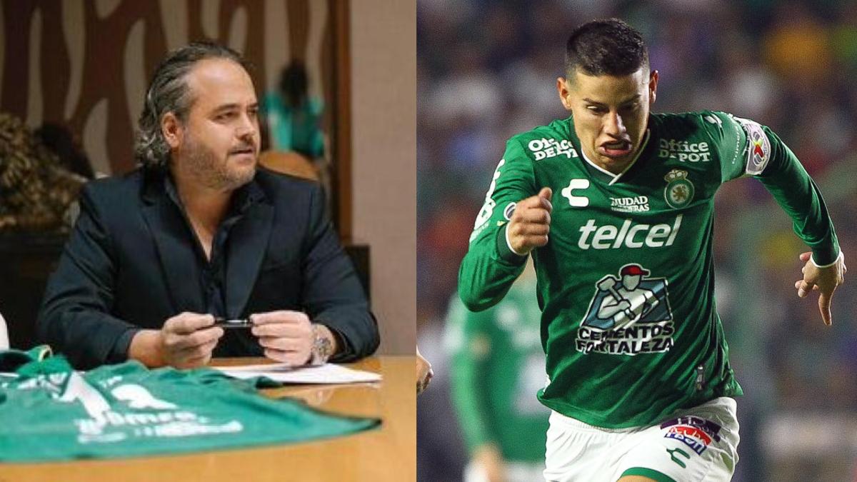 James Rodríguez quedaría huérfano en el León de México: presidente pide explicaciones a Fifa y se abre a la venta