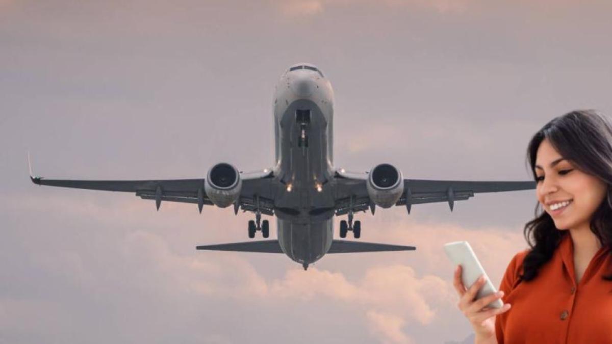 La razón por la que no debería usar su celular mientras vuela, según piloto de avión