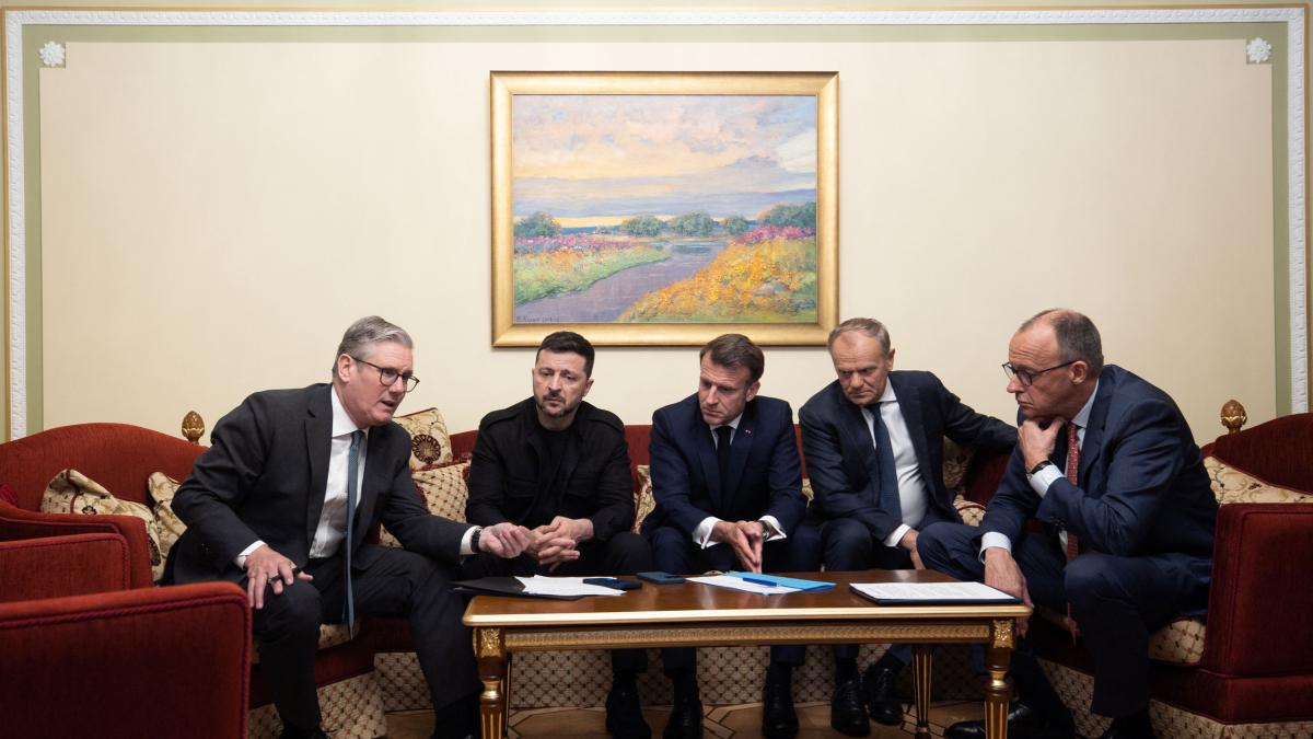 Aliados de Ucrania y EE. UU. lanzan ultimátum a Rusia para que acepte tregua de 30 días o enfrente sanciones