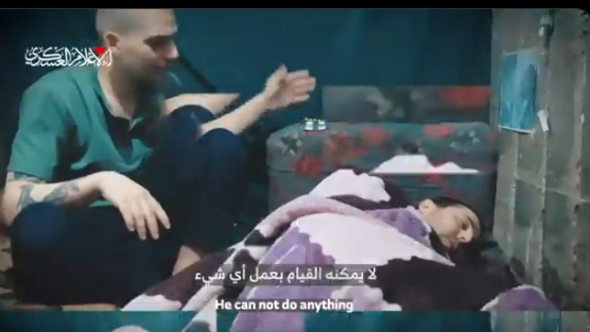Hamás publica un vídeo propagandístico en el que aparece con vida el rehén colombo-israelí Elkana Bohbot