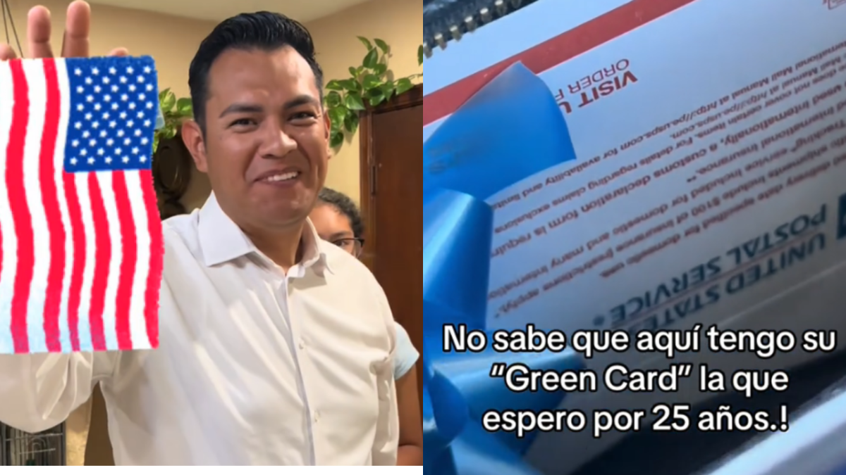 Era indocumentado en Estados Unidos y le llegó la green card en solo 10 días: 'Gracias a Dios'