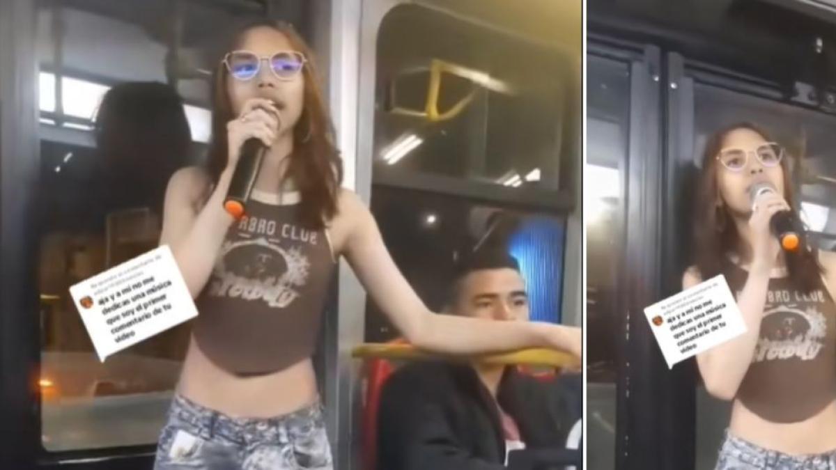 Joven cantante se subió a TransMilenio y sorprendió con su talento: ‘No es fácil esa interpretación'