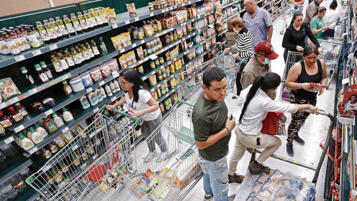 ¿Cuánto invierten en mercado las familias de estratos medio y bajo en Medellín? Esto dice un estudio