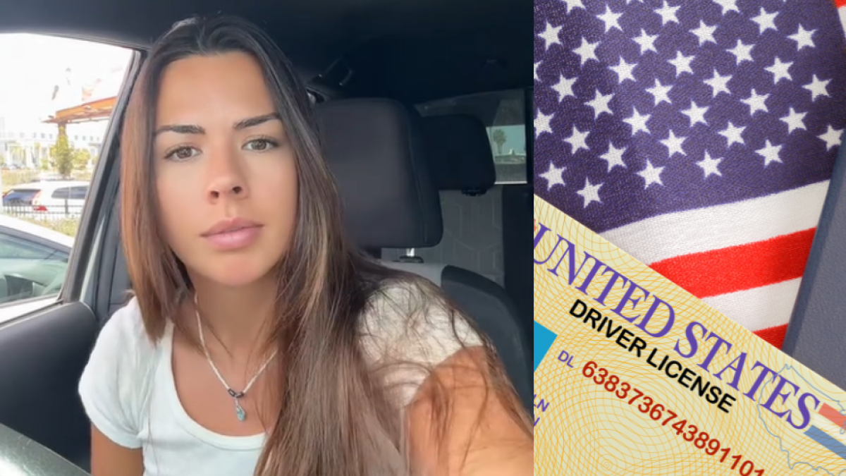 Mujer esperó tres horas para obtener su Real ID y el final fue decepcionante: ‘Tiene un pequeño símbolo de oso’