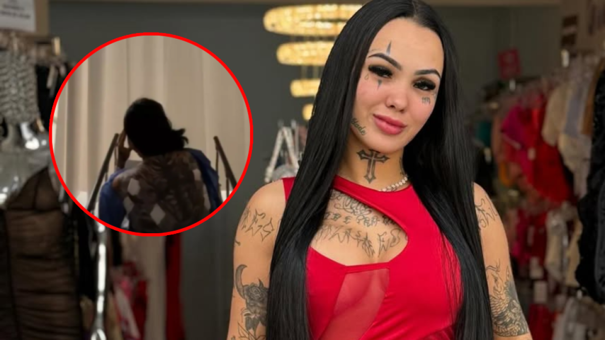 Reconocida 'influencer' brasileña Luna Abrahão fue atacada con cuchillo por su exnovio en plena transmisión en vivo