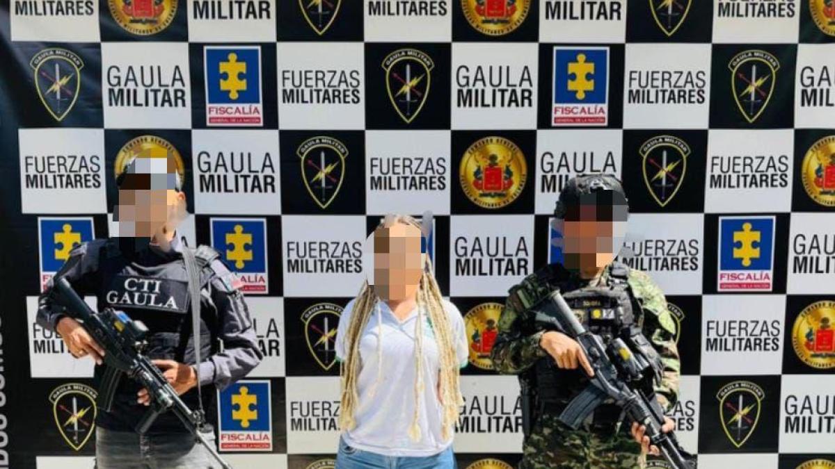 ¡Impactante! Capturan a 'Madame', la presunta jefa financiera del Clan del Golfo en Antioquia